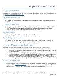 Application Form - Title IV-E Reimbursement Program for Legal Services - Nevada, Page 10