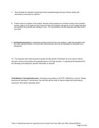 Application Form - Title IV-E Reimbursement Program for Legal Services - Nevada, Page 13