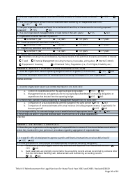 Application Form - Title IV-E Reimbursement Program for Legal Services - Nevada, Page 20