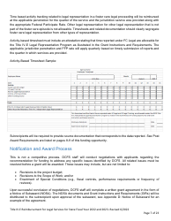Application Form - Title IV-E Reimbursement Program for Legal Services - Nevada, Page 7