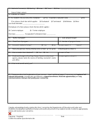 Conflict Resolution Questionnaire - New Jersey, Page 2