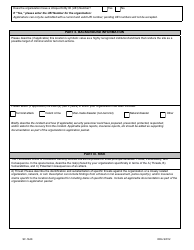 Form SF-1648 Houses of Worship Security Grant Application - Tennessee, Page 3