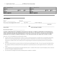 Notification of Purchase or Sale of Flexibility Account Credit - Arizona, Page 2