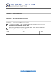Mmars Interface Request Form - Massachusetts, Page 2