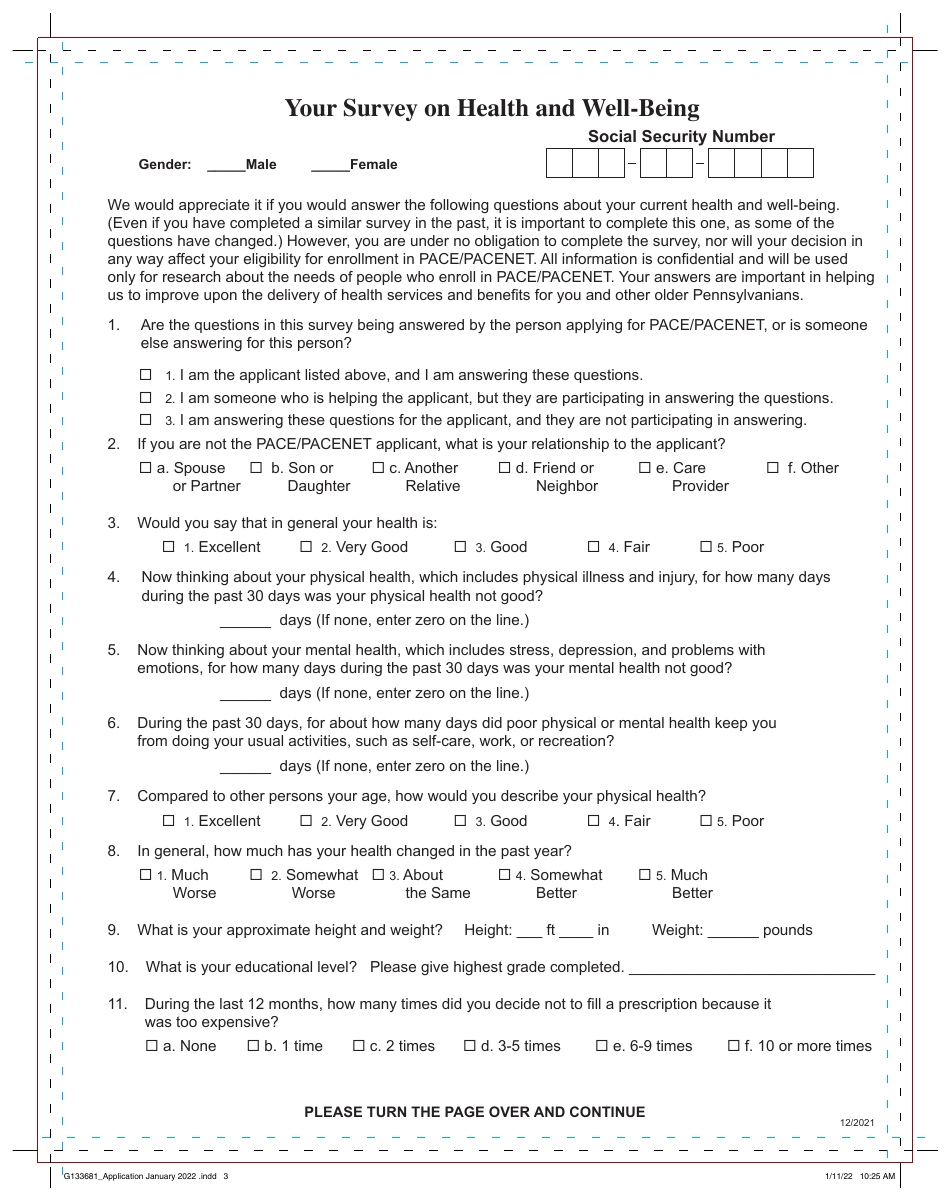 Pace / Pacenet Application - Pennsylvania, Page 5
