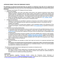 Form DEH:FH-632 Temporary Event Organizer Permit Application - County of San Diego, California, Page 2