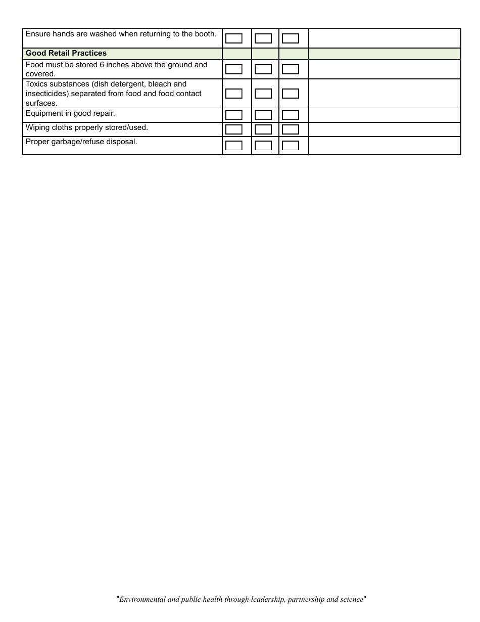 County of San Diego, California Temporary Food Facility Vendor Self ...