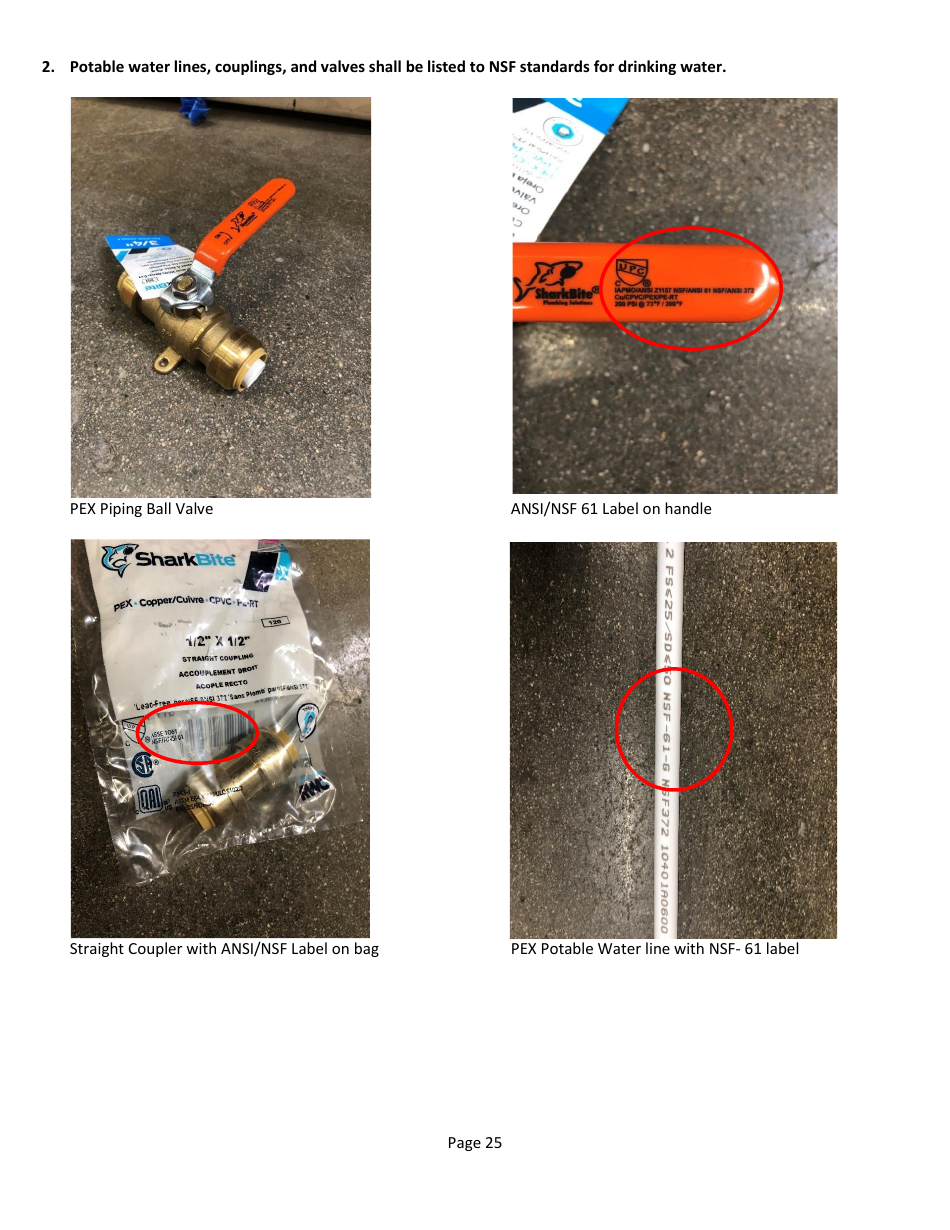 Unpackaged Food Preparation Cart Plan Submittal Package - County of San Diego, California, Page 25