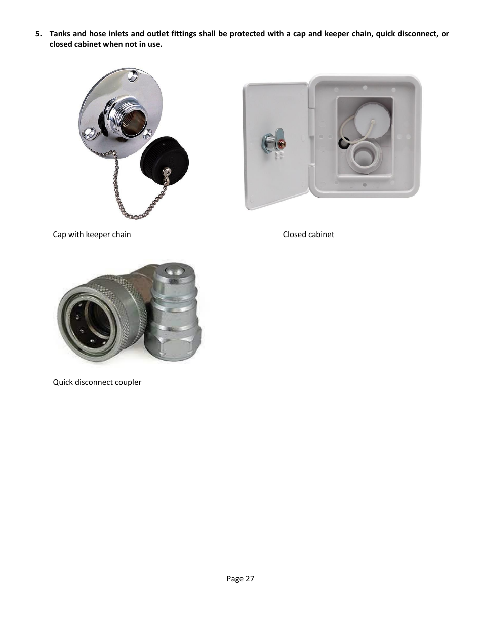 Unpackaged Food Preparation Cart Plan Submittal Package - County of San Diego, California, Page 27