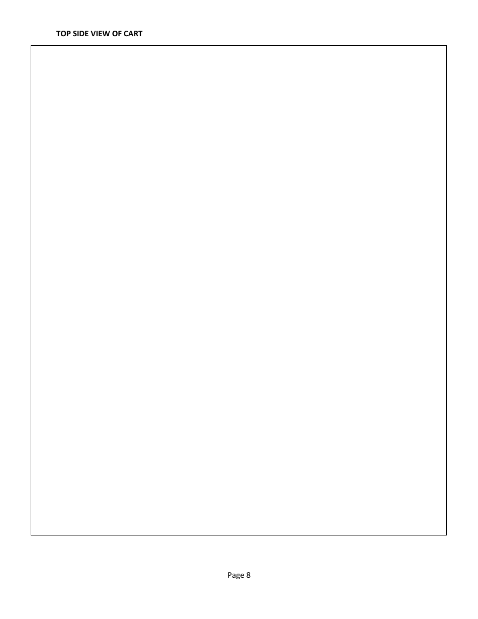 Unpackaged Food Preparation Cart Plan Submittal Package - County of San Diego, California, Page 8