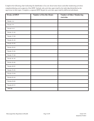 Form 1325 Supervised Professional Employment Plan (Spep) Report - Speech-Language Pathology/Audiology - Mississippi, Page 3