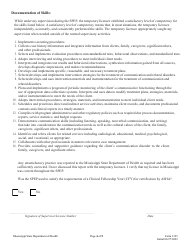 Form 1325 Supervised Professional Employment Plan (Spep) Report - Speech-Language Pathology/Audiology - Mississippi, Page 4
