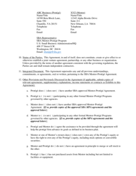Agreement Template - SBA Mentor-Protege Program, Page 4