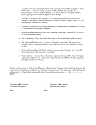 Agreement Template - SBA Mentor-Protege Program, Page 5