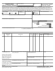 Document preview: Form SF-123 Transfer Order Surplus Personal Property