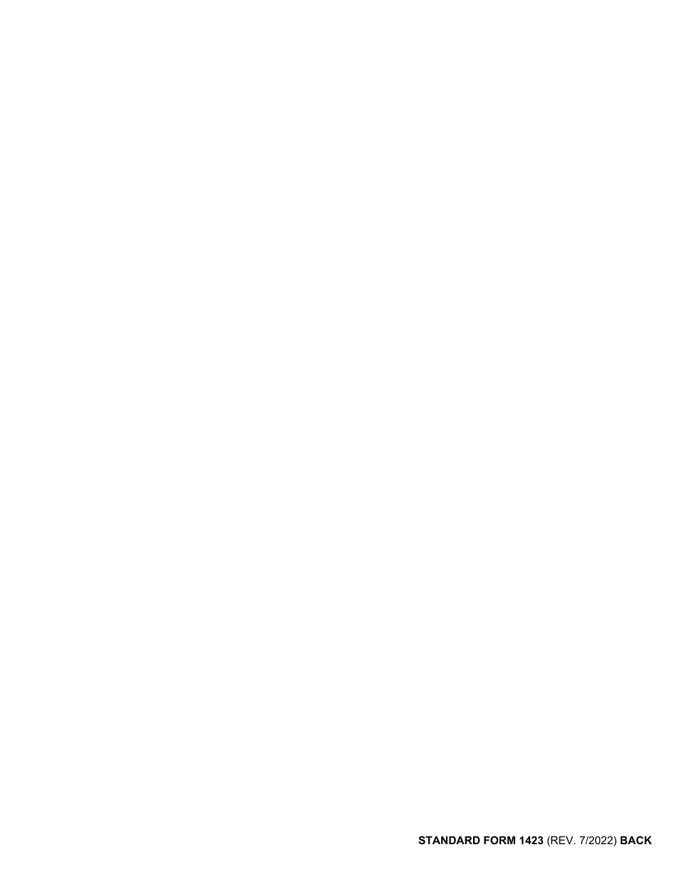 Form SF-1423 Inventory Verification Survey, Page 2