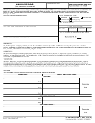 Document preview: Form SF-34 Annual Bid Bond