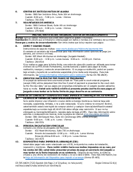 Formulario CR-785 ANCH Instrucciones Para Despues De Sentencia - Alaska (Spanish), Page 2