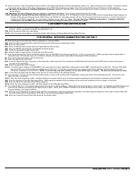 GSA Form 2957PD Reimbursable Work Authorization (Real Property Utilization and Disposal), Page 5