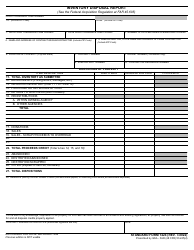 Document preview: Form SF-1424 Inventory Disposal Report