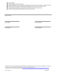 Initial Licensure Inspection Checklist - Louisiana, Page 4