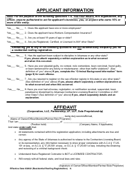 Residential Roofing Registration - Arkansas, Page 6