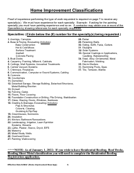 Home Improvement Specialty New Application - Arkansas, Page 6
