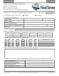 FS Form 000112 Betc Request Form