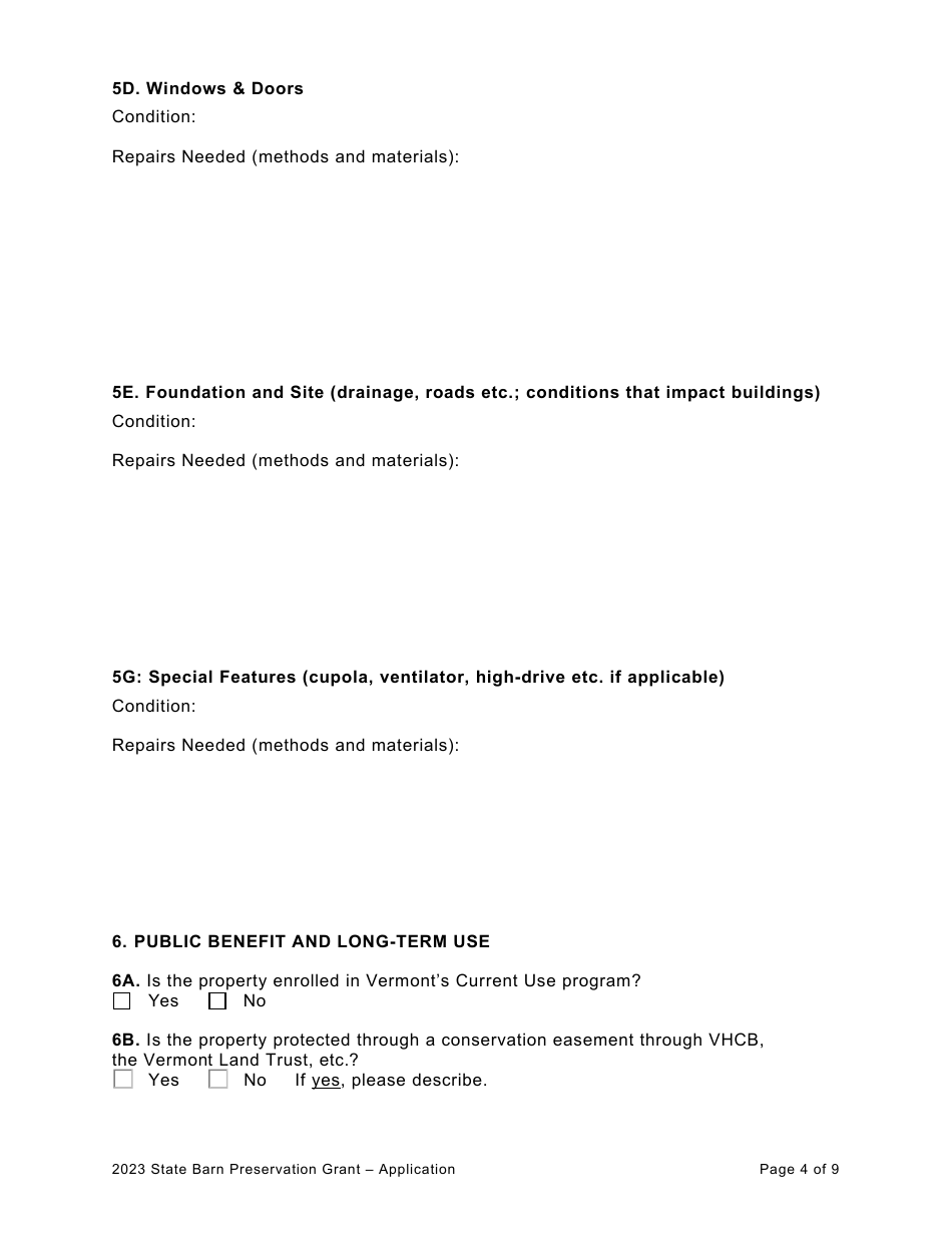 Vermont Barn Preservation Grants - Vermont, Page 4