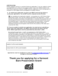 Vermont Barn Preservation Grants - Vermont, Page 9
