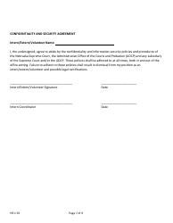 Form HR1:35 Application for Internship, Externship or Volunteer Opportunity - Nebraska, Page 7