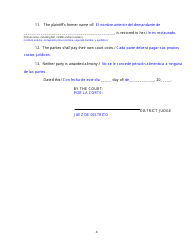 Form DC6:4.6 Decree of Dissolution (No Children) - Nebraska, Page 4