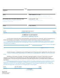 Form CC3:13 Fence Dispute Complaint - Nebraska (English/Spanish), Page 2