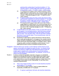 Instructions for Form DC6:5.2 Financial Affidavit for Child Support - Nebraska (English/Spanish), Page 3