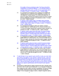 Instructions for Form DC6:5.2 Financial Affidavit for Child Support - Nebraska (English/Spanish), Page 4