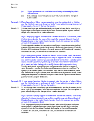 Instructions for Form DC6:5.2 Financial Affidavit for Child Support - Nebraska (English/Spanish), Page 8