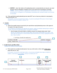 Instructions for Form CC16:2.18 Notice of Newly Discovered Assets - Nebraska (English/Spanish), Page 4