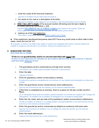 Instructions for Form CC16:2.18 Notice of Newly Discovered Assets - Nebraska (English/Spanish), Page 5