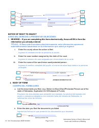 Instructions for Form CC16:2.18 Notice of Newly Discovered Assets - Nebraska (English/Spanish), Page 8