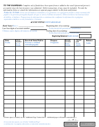 Form CC16:2.35 Packet C - Conservatorship Annual Reporting Forms - Nebraska (English/Spanish), Page 14
