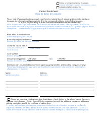Form CC16:2.35 Packet C - Conservatorship Annual Reporting Forms - Nebraska (English/Spanish), Page 5