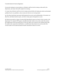 Form 05-23-007 Test Security Agreement Levels 1 &amp; 2 - Alaska, Page 9