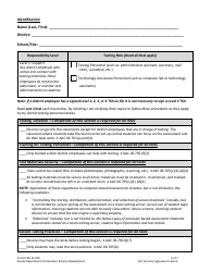 Form 05-23-010 Test Security Agreement Level 5 - Alaska, Page 2