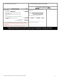 Form VR67 Birth Certificate Application - New York City (English/Polish), Page 2