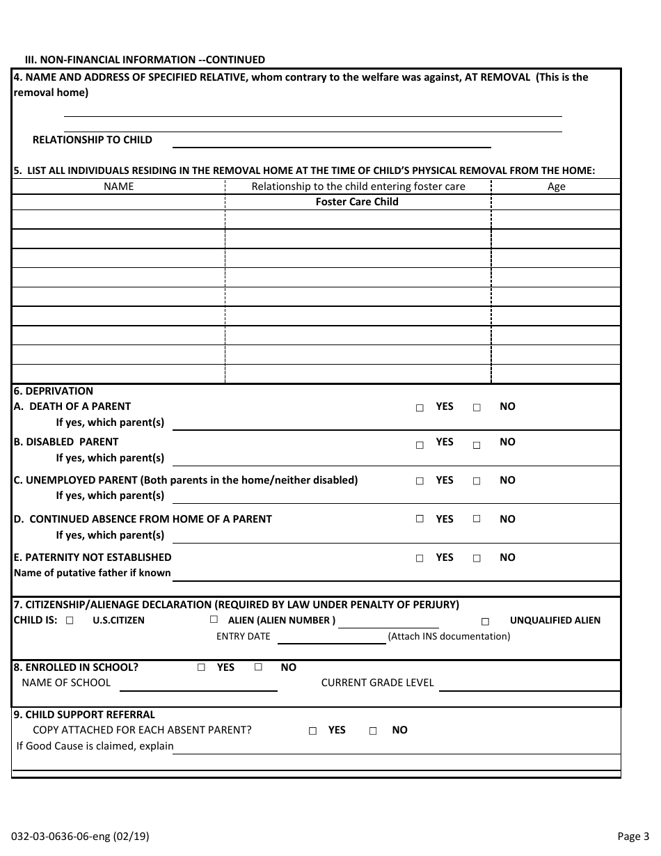 Form 03203063606ENG Fill Out, Sign Online and Download Printable