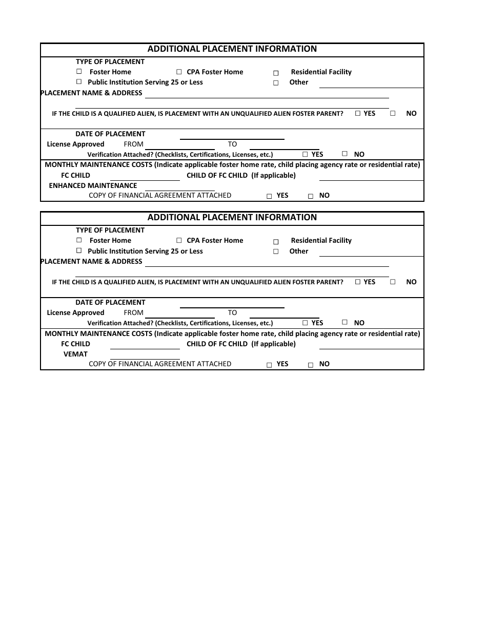 Form 032-03-0636-06-ENG Title IV-E Foster Care  IV-E Medicaid Application - Virginia, Page 7