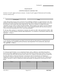 Form SRV-1 Services Contract - Arkansas, Page 8