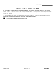 Form SRV-1 Services Contract - Arkansas, Page 9