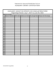 Form 032-02-0745-15-ENG Auxiliary Grant Certification - Virginia, Page 2