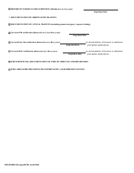 Form 032-05-0601-01-ENG Assistant/Substitute Provider Record - Virginia, Page 2